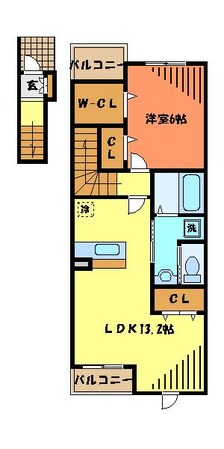 ソレアードの物件間取画像